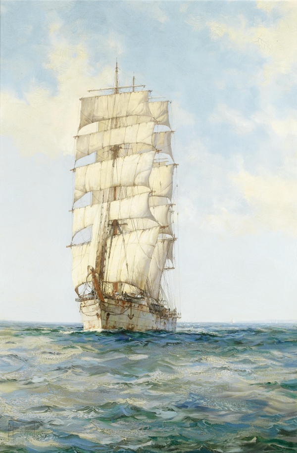Marine painter Montague Dawson (1895–1973) (200 works)