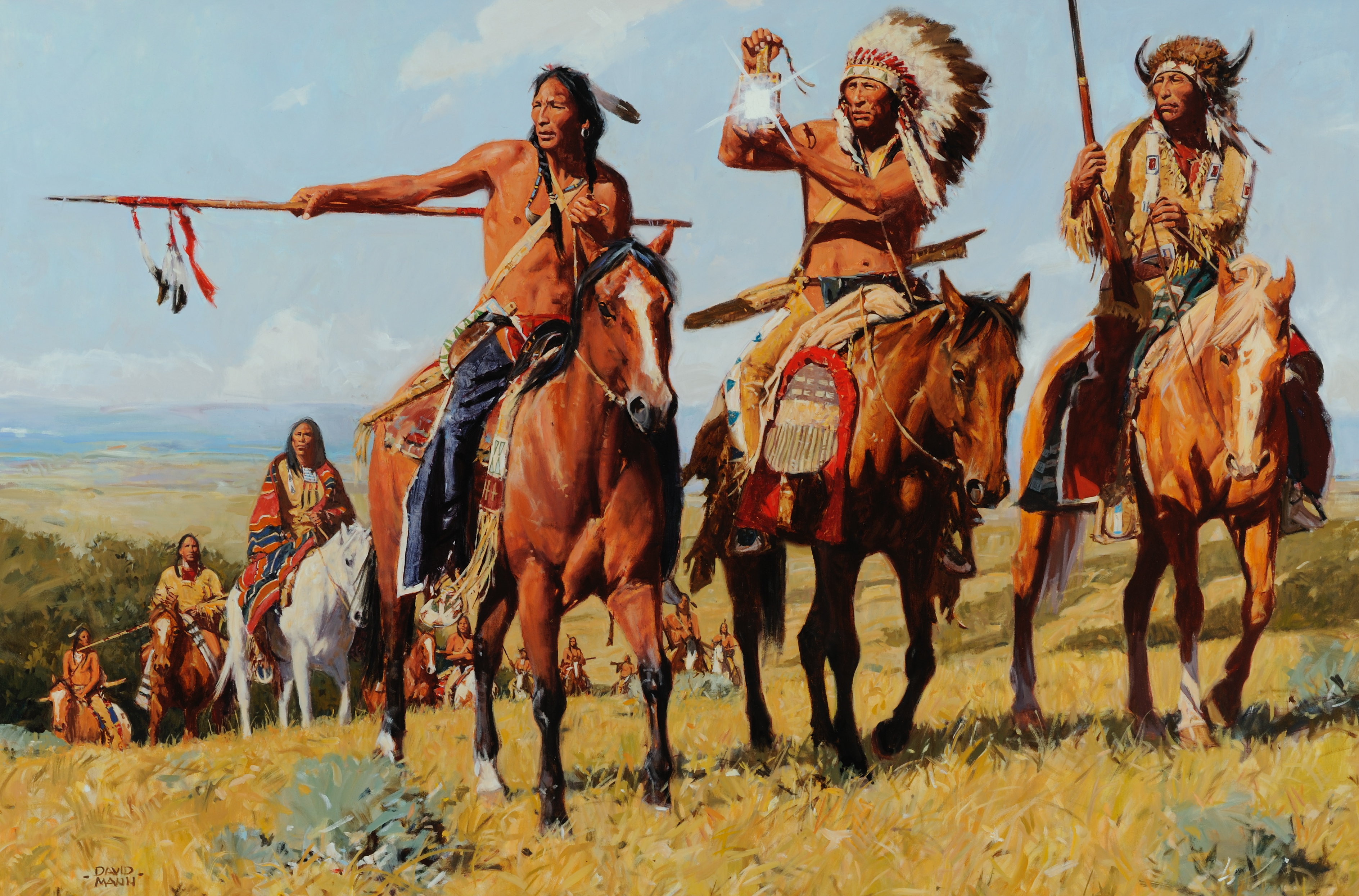 Native american girl fights back