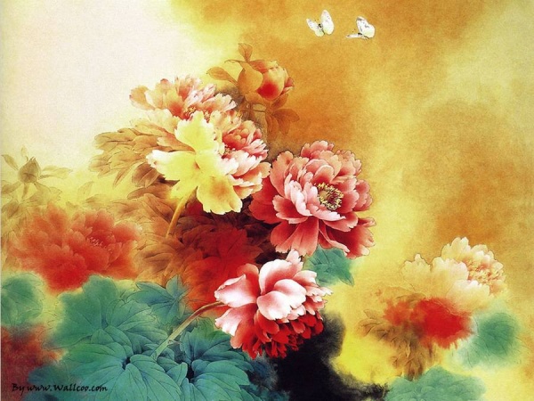 Китайская живопись Zou Chuan’an (74 фото)