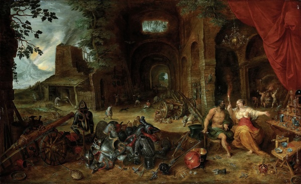 Flemish painting: Jan Brueghel the Younger (111 photos)