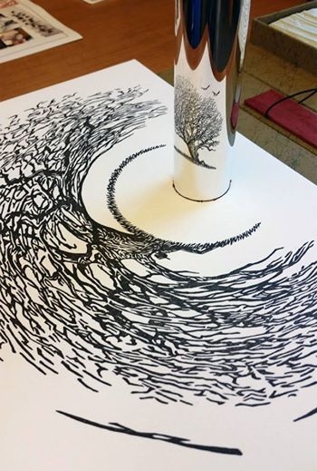 Anamorphic art is making a comeback (8 photos)