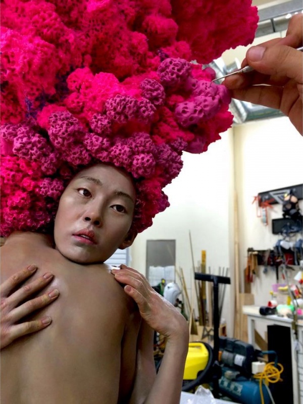 Мечтатели скульптора Xooang Choi (5 фото)