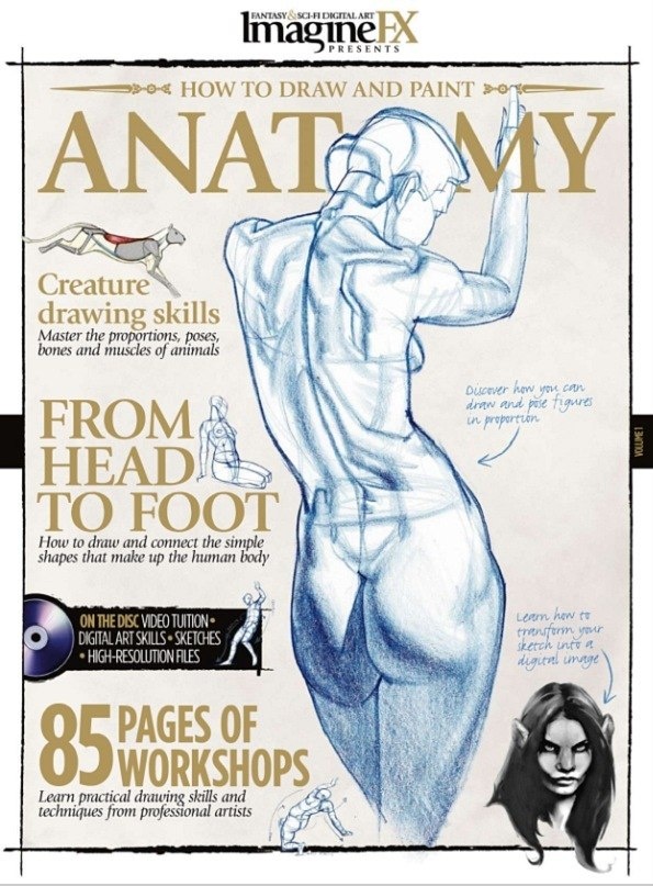 ImagineFX. Anatomy 2010 (40 works)