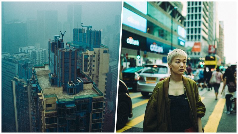 Немецкий стрит-фотограф сделал серию потрясающих снимков футуристических бетонных джунглей Гонконга (21 фото)