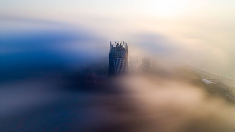 Дубай в облаках: потрясающие снимки одних из самых роскошных небоскребов мира (38 фото)