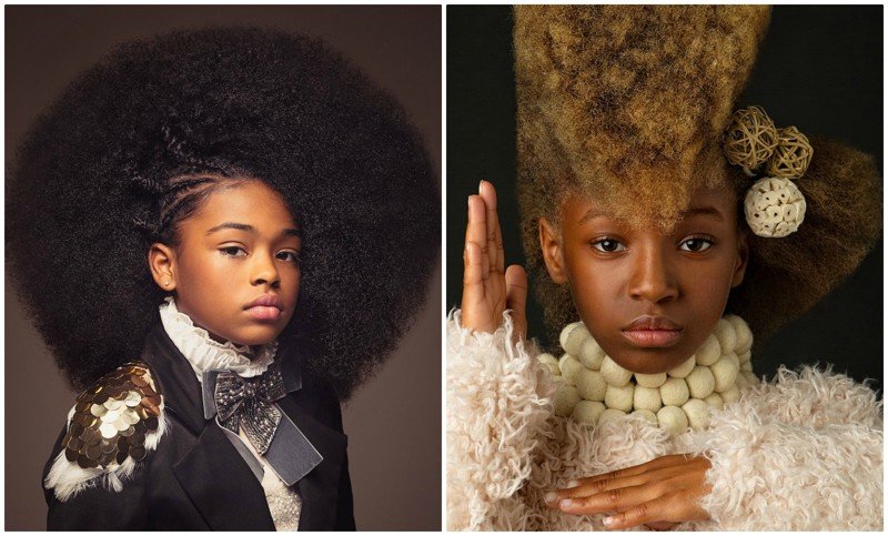 Афро - это стильно: портреты девочек-афроамериканок, поражающие красотой (16 фото)