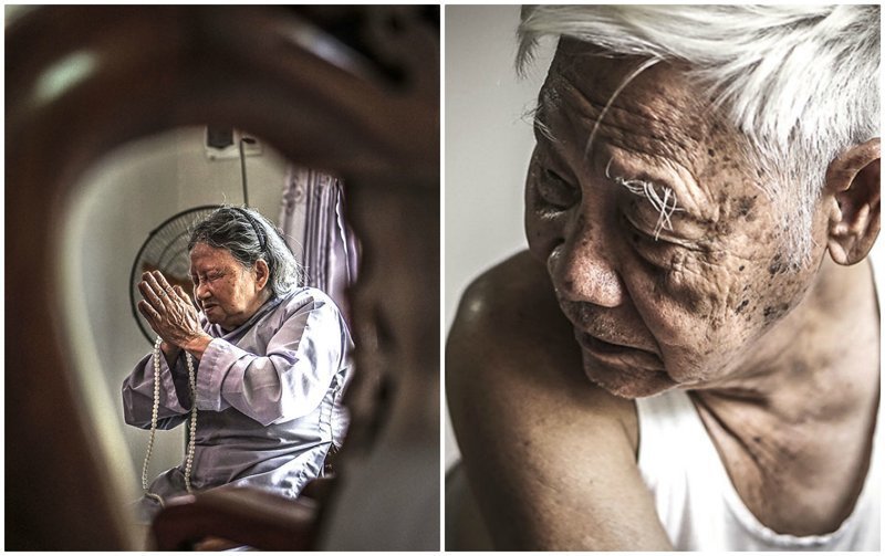 60 лет безграничной любви: вьетнамка фотографирует будни своих бабушки и дедушки (14 фото)