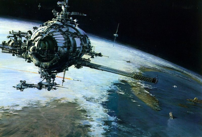 Космические корабли Джона Берки (20 фото)