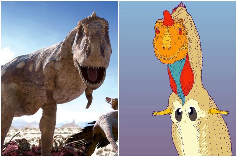 Художник-палеонтолог показал, как на самом деле выглядели динозавры (27 фото)