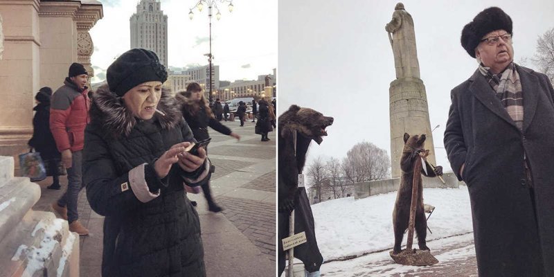 Фотограф документирует суровые улицы России с помощью iPhone (24 фото)
