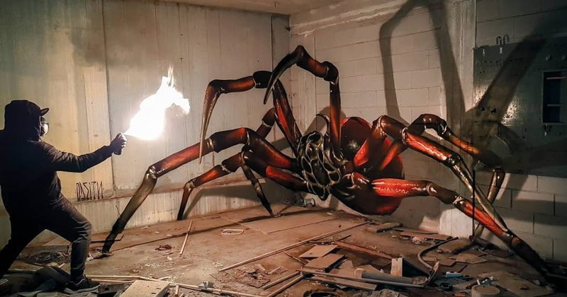 Планета насекомых: сверхреалистичные 3D-граффити Серхио Одейта (10 фото + 1 видео)