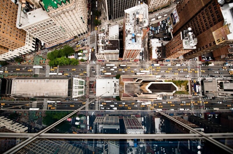 Нью-Йорк сверху на снимках Навида Барати (25 фото)