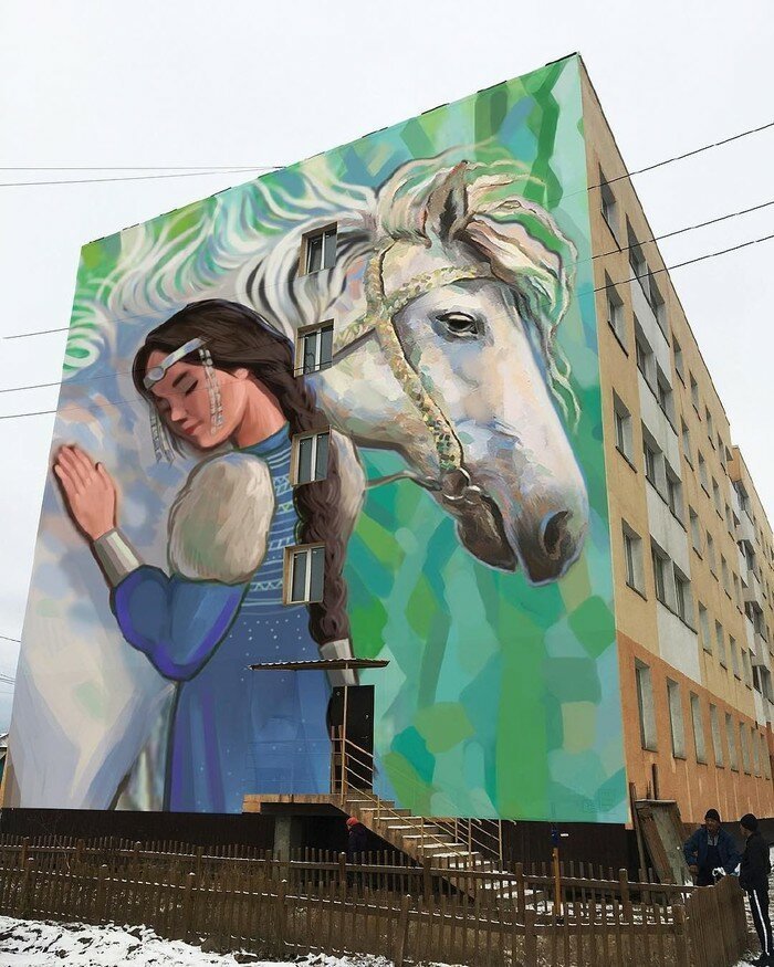 Граффити Якутии (20 фото)