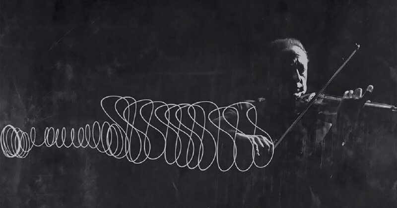 Танец смычка Яши Хейфеца в фотографиях 1952 года (6 фото)