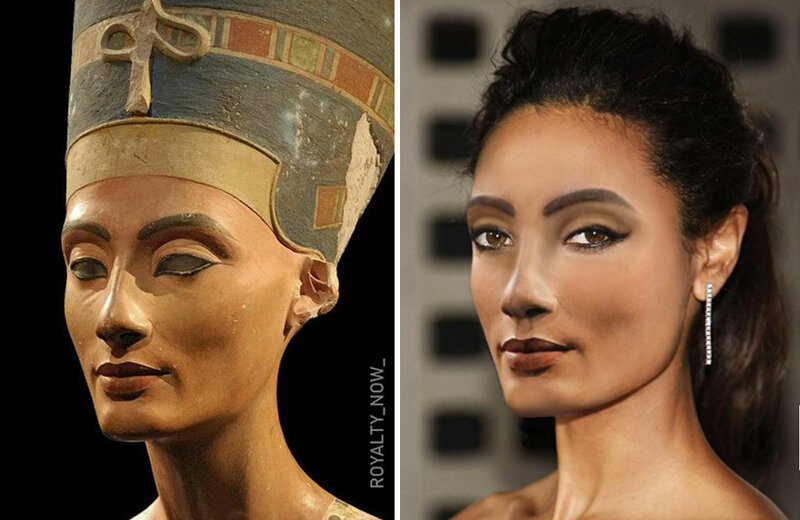 Цезарь, Нефертити и другие: как выглядели бы известные люди прошлого сегодня (30 фото)