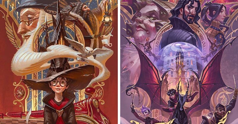 В Таиланде выпустили юбилейные обложки книг о Гарри Поттере (12 фото)