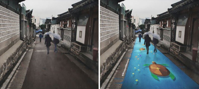 Как корейцы победили хмурость и серость в сезон дождей (5 фото)