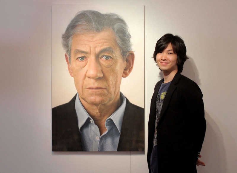 Гигантские гиперреалистичные портреты от южнокорейского художника Джунгуон Юнга (12 фото)