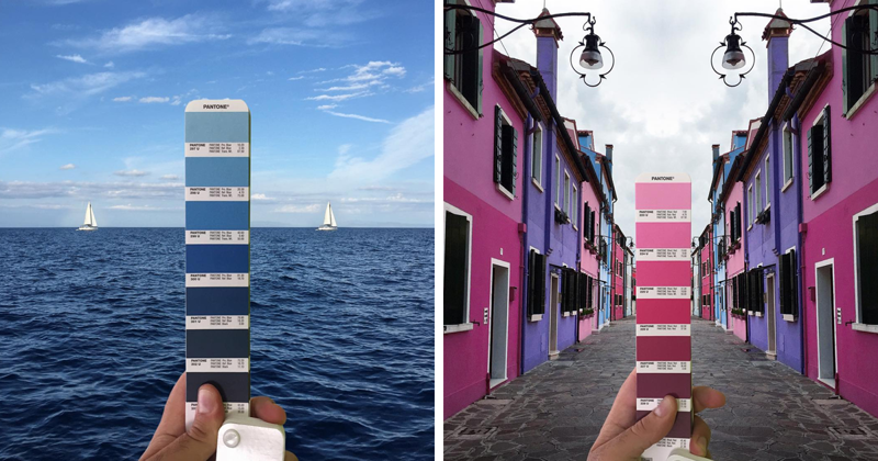 Итальянский графический дизайнер находит палитры цветов в природных пейзажах и городах (33 фото)