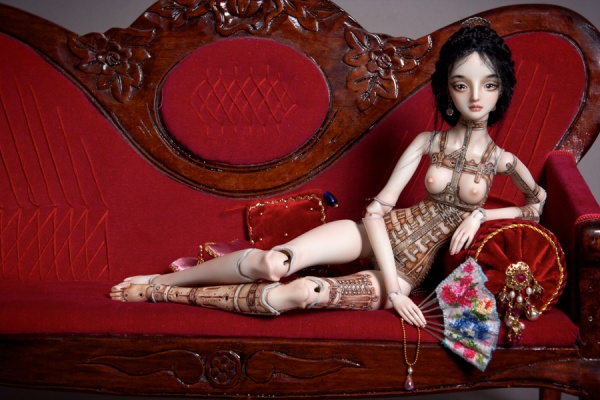 Современное искусство. Фарфоровые куклы (Марина Бычкова) (279 фото)