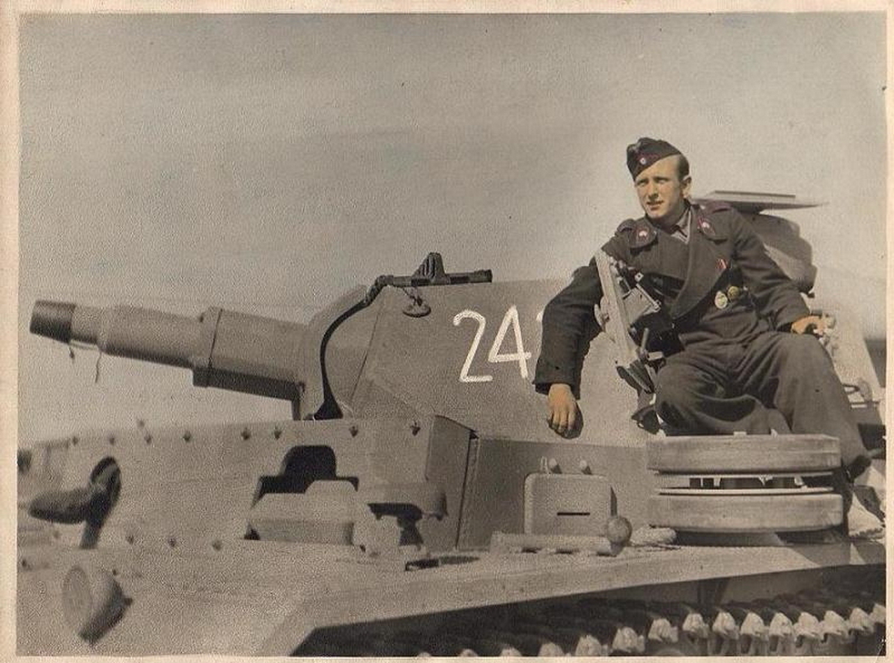 Немецкий танкист второй мировой
