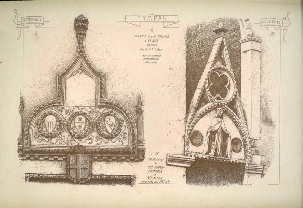 Архитектурные элементы в старинных гравюрах (3 часть) (106 фото)