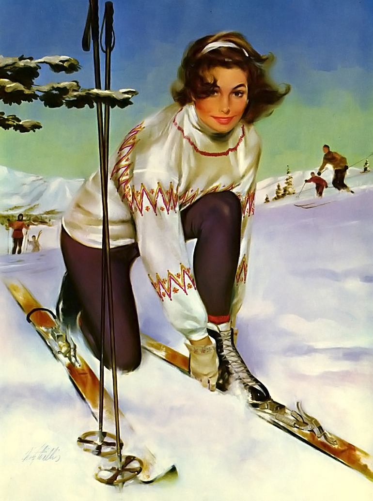 Лыжницы ссср