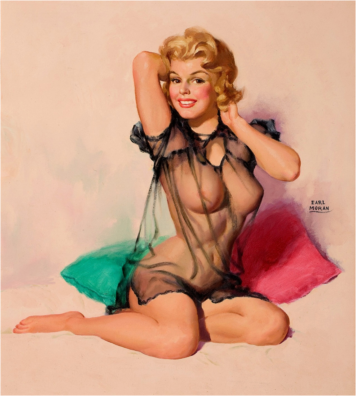 Vintage pin up nude