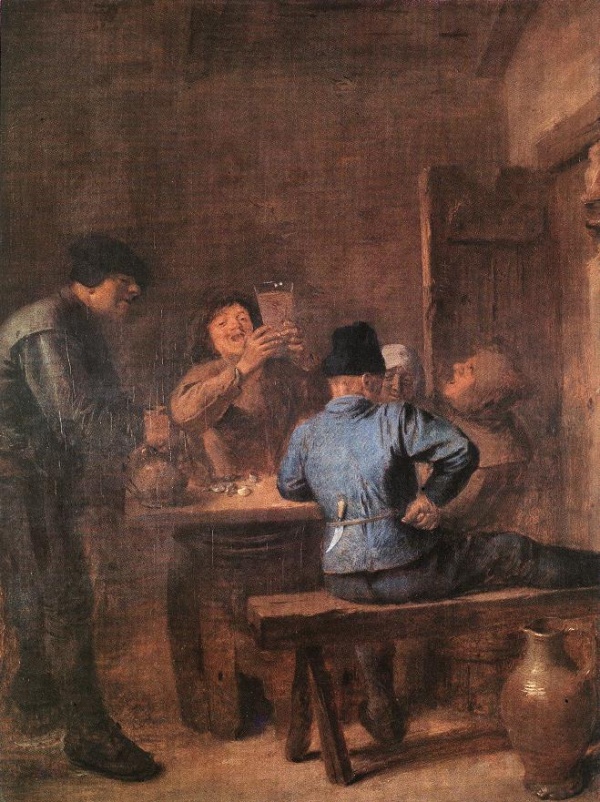 Фламандская живопись: Браувер Адриан (102 фото)