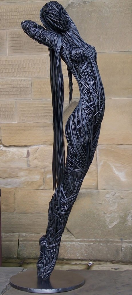 Потрясающие металлические скульптуры от Richard Stainhorp (6 фото)