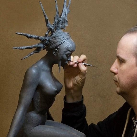 Sculptor Andy Wright (10 photos)