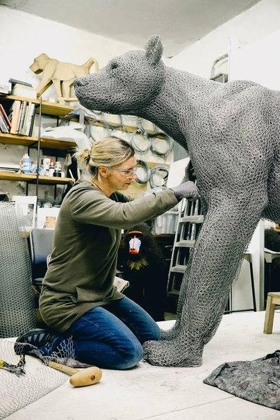 Скульптор из Южной Англии Кендра Хейст (Kendra Haste) (10 фото)