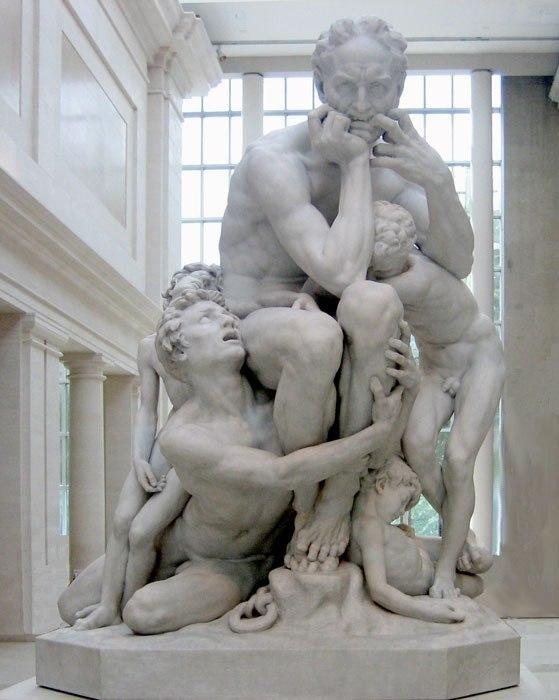 Скульптура Граф Уголино делла Герардеска (7 фото)