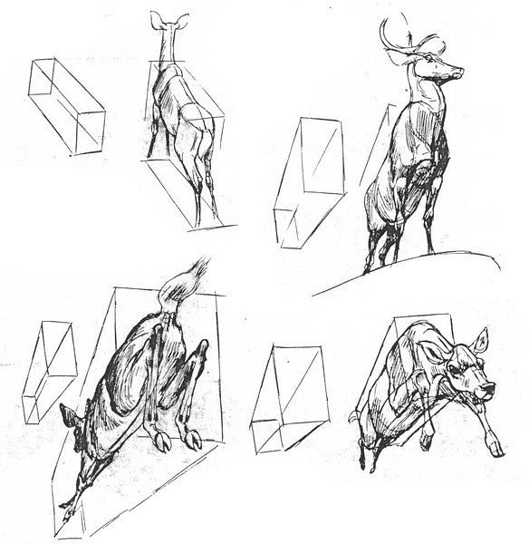 Учимся рисовать животных. Лошади от Ken Hultgren (44 работ)