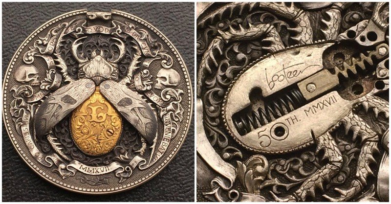 Русский мастер гравировки создал уникальную монету 
