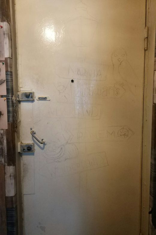 Реставрация входной двери (5 фото)