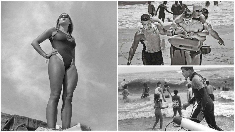 Нью-йоркский фотограф документировал трудовые будни пляжных спасателей в течение 25 лет (10 фото)