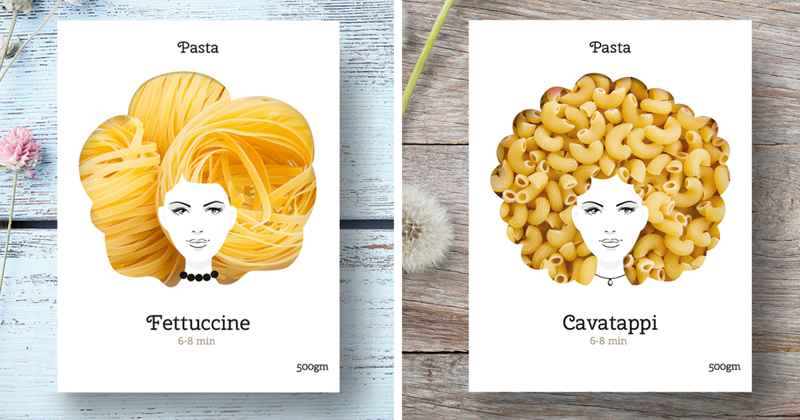 Creative packaging design for pasta (6 photos)
