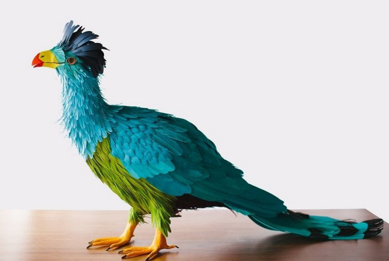 Невероятные бумажные птички от колумбийской художницы (22 фото)