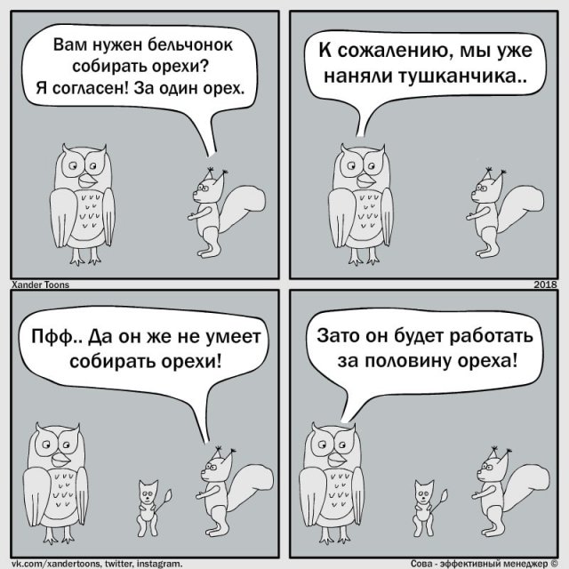 Российский художник рисует смешные комиксы о суровых руководителях (28 фото)
