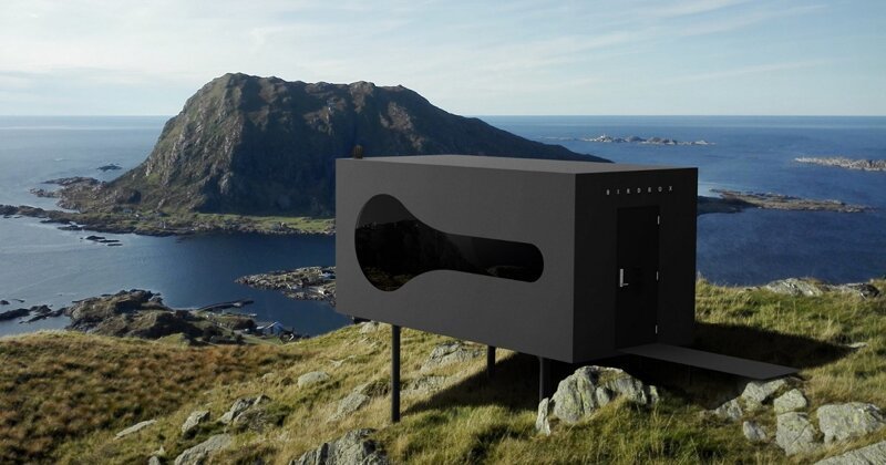 "Птичьи коробки" с видами на фьорды и горные хребты Норвегии (17 фото)