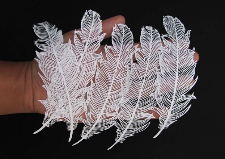 This is how to cut out of paper! (20 photos)