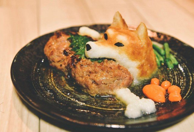 Необычная подача блюд японского художника (12 фото)